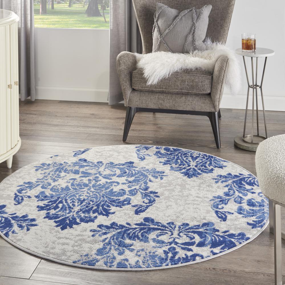 Nourison Whimsicle Area Rug, 5' Round (99446833617). Picture 2
