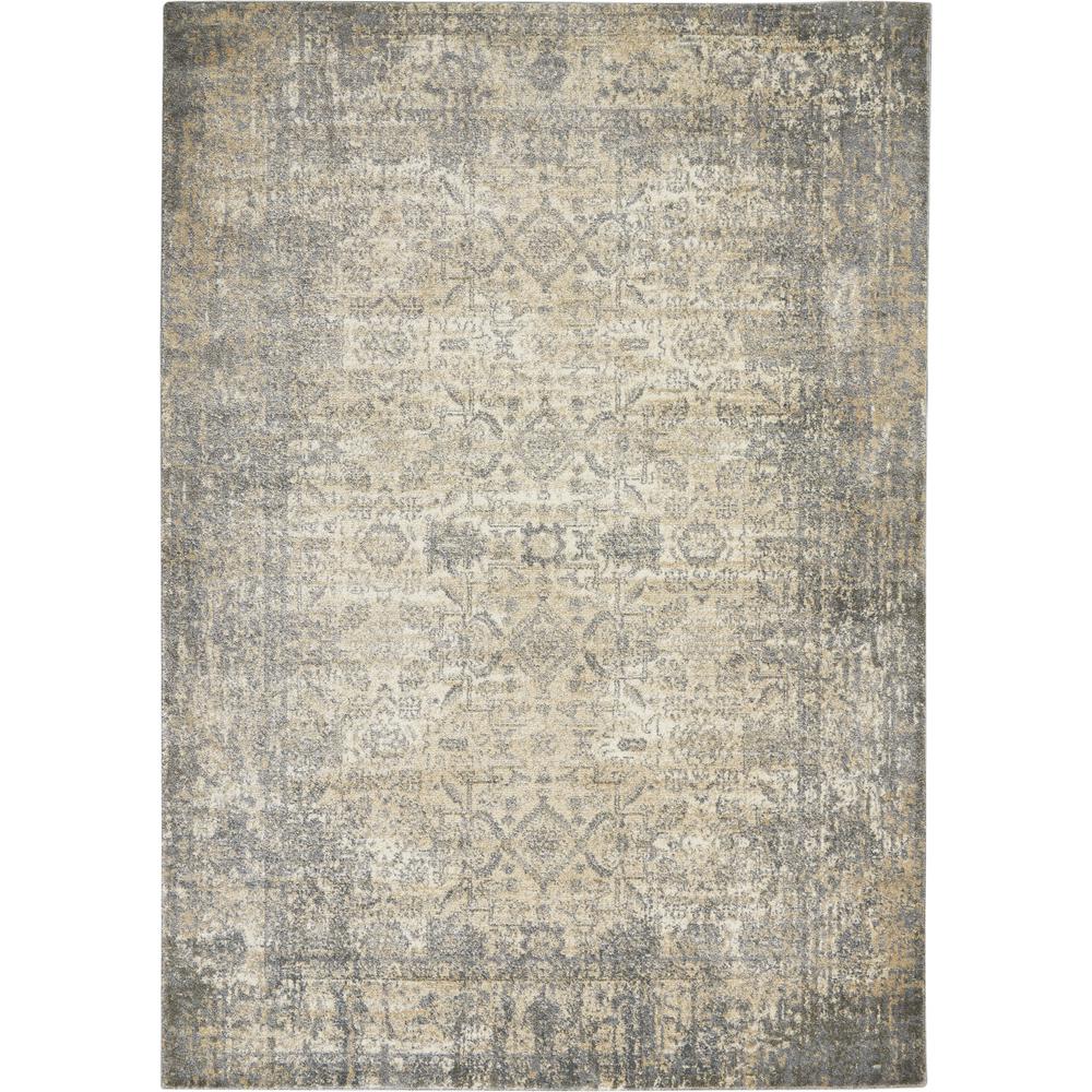 Vintage Rectangle Area Rug, 4' x 6'. Picture 1
