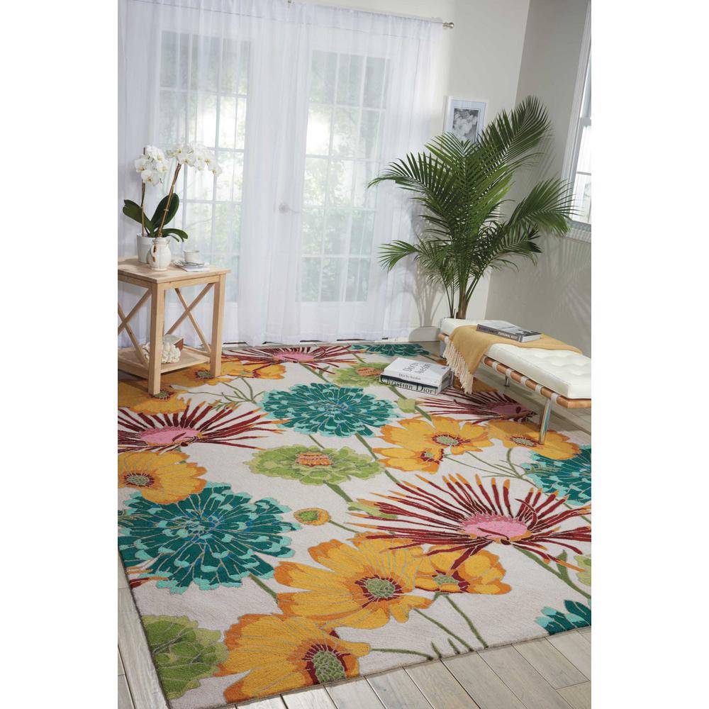 Contemporary Rectangle Area Rug, 4' x 6'. Picture 3
