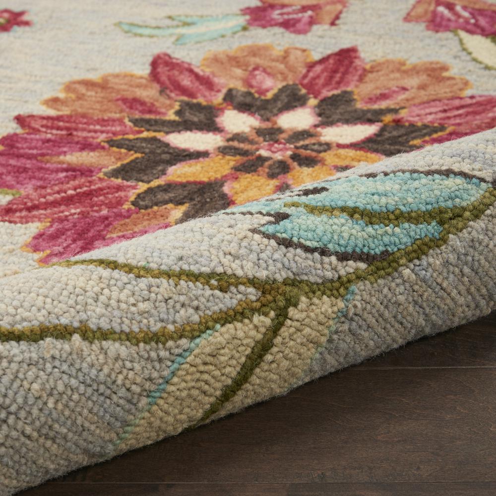 BAH04 Bahari Grey/Multi Area Rug- 8' x 10'. Picture 7