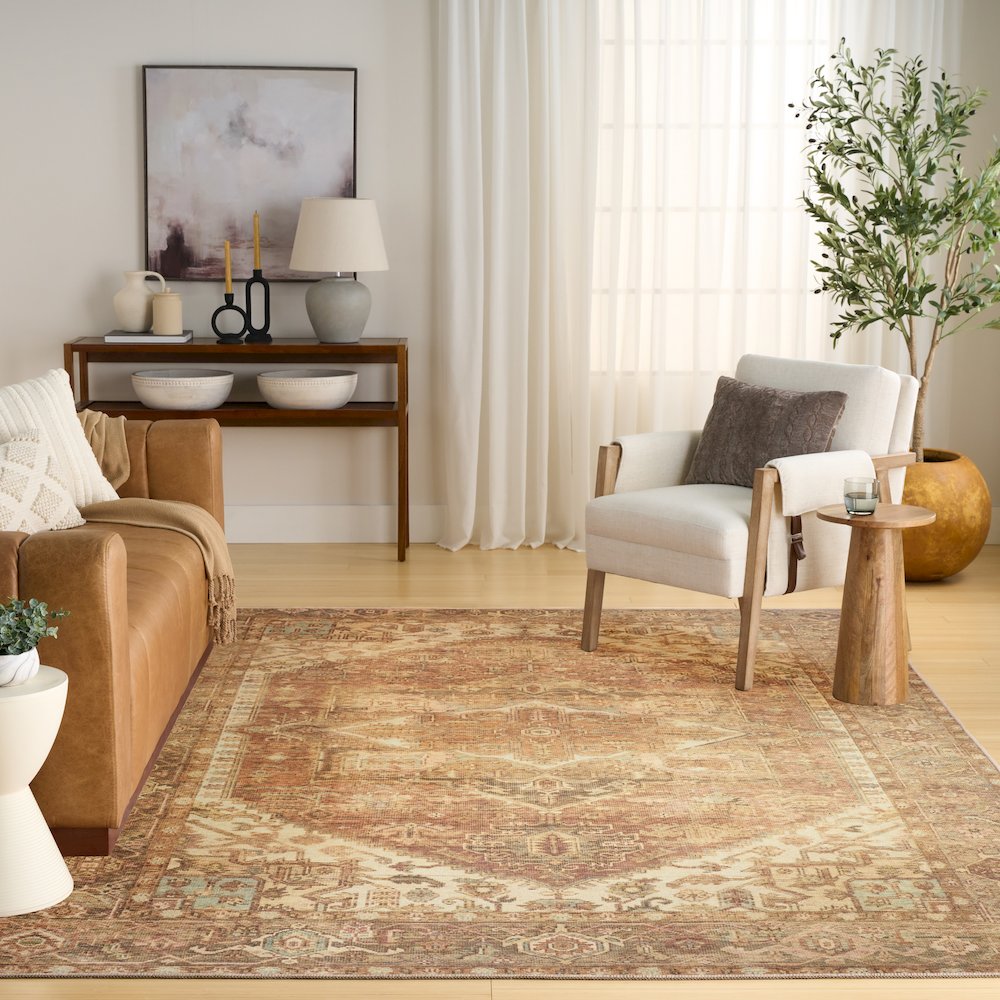 Nourison Home Vintage Washables Area Rug. Picture 6