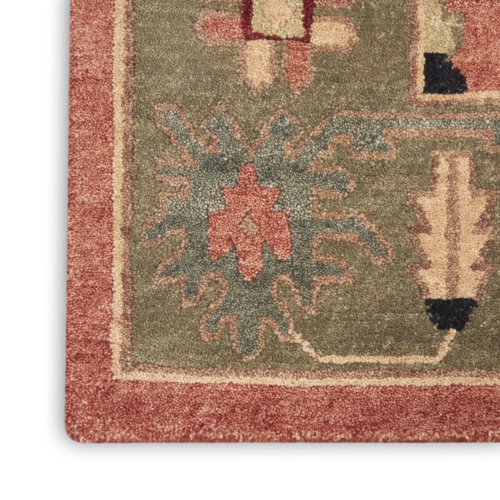 Tahoe Area Rug, Rust, 5'6" x 8'6". Picture 5