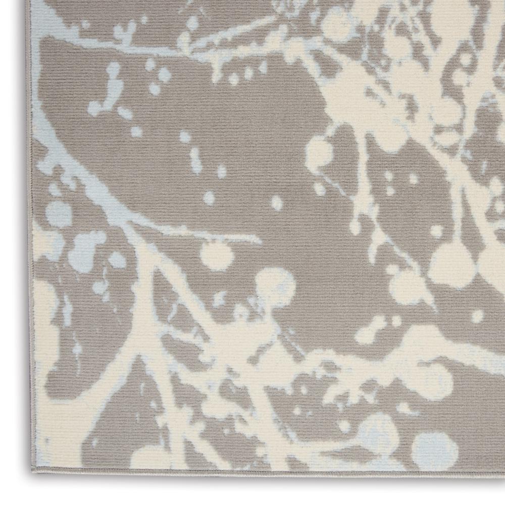 Jubilant Area Rug, Grey, 4' x 6'. Picture 5