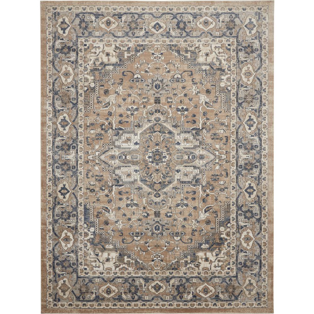 Nourison Quarry 10' x 14' Beige/Grey Area Rug. Picture 1