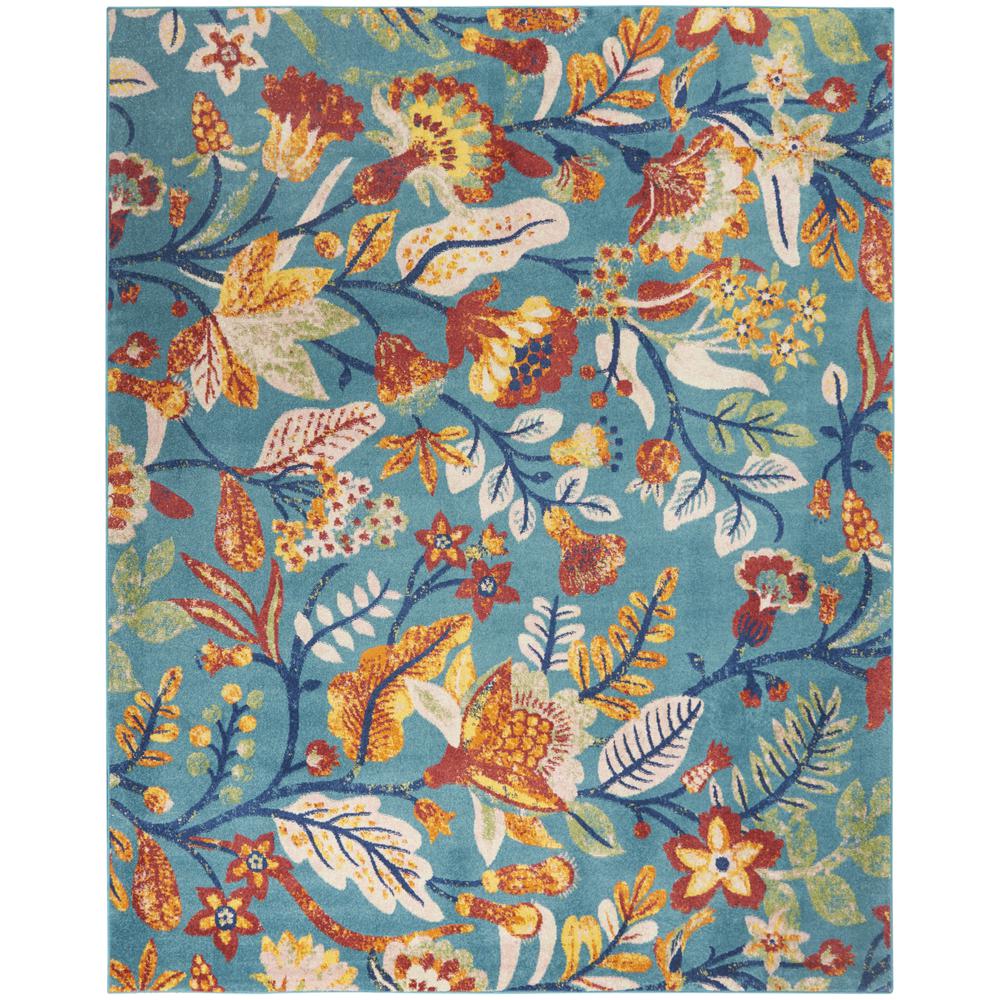 Bohemian Rectangle Area Rug, 8' x 10'. Picture 1