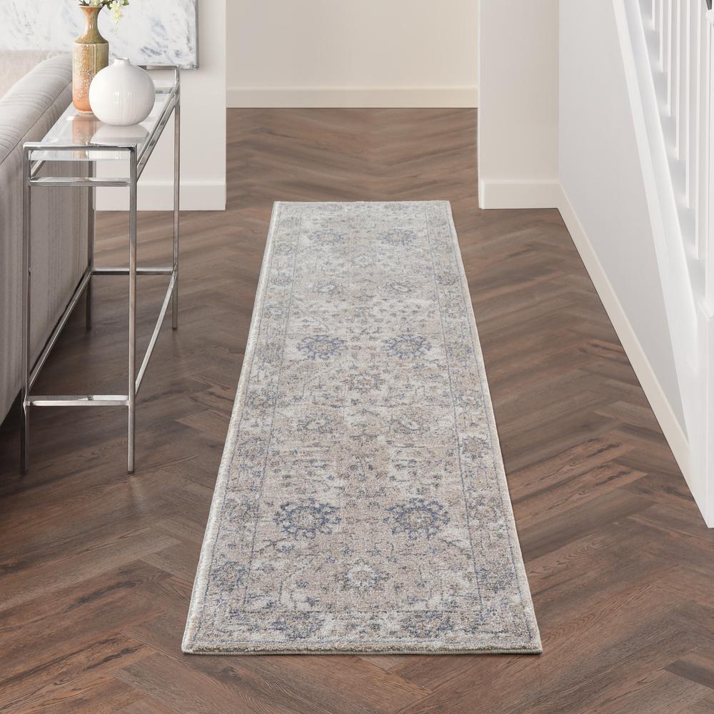 Vintage Runner Area Rug, 8' Runner. Picture 3