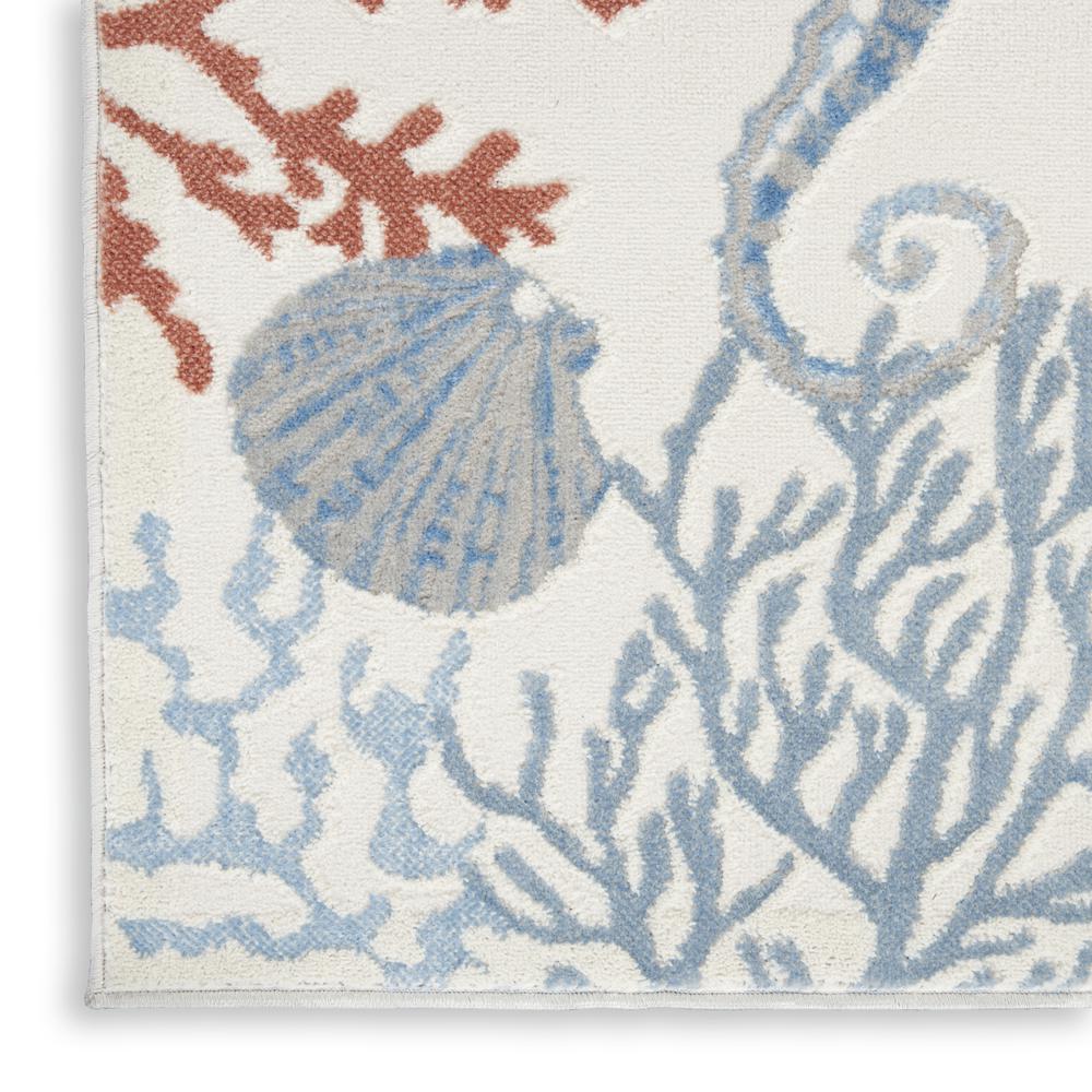 Coastal, Nautical & Beach Rectangle Area Rug, 5' x 7'. Picture 5