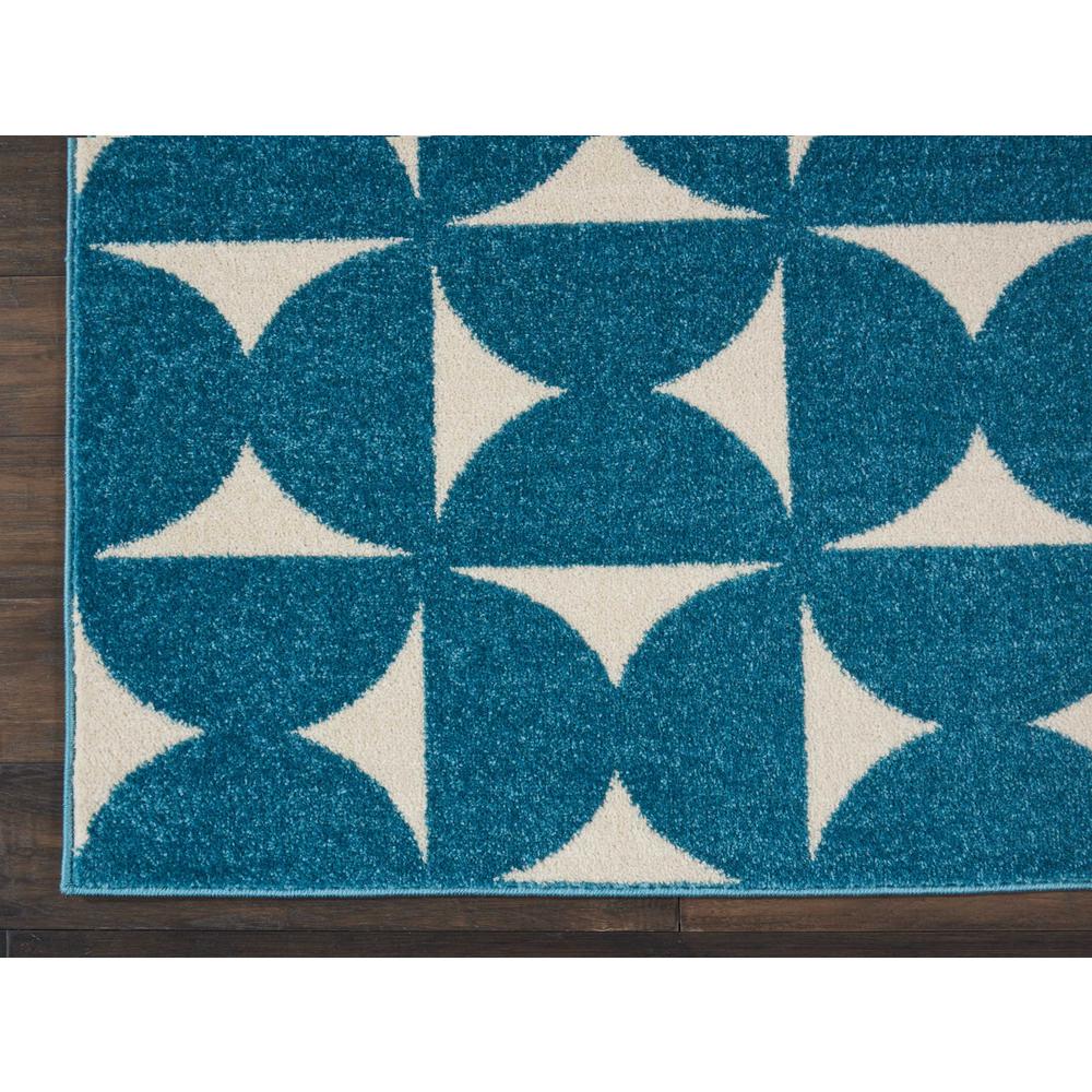 Nourison Harper Blue Kids Area Rug. Picture 3