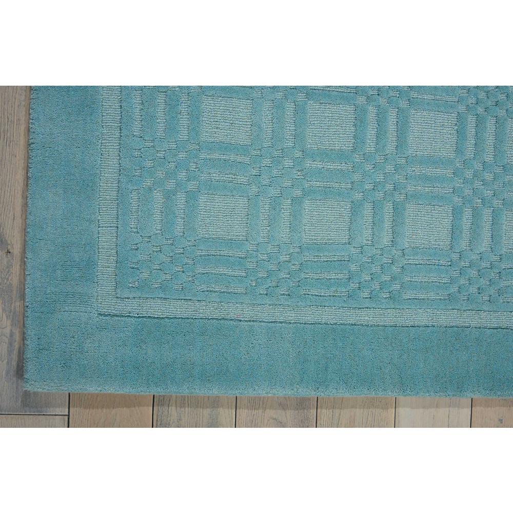 Westport Area Rug, Aqua, 5' x 8'. Picture 3