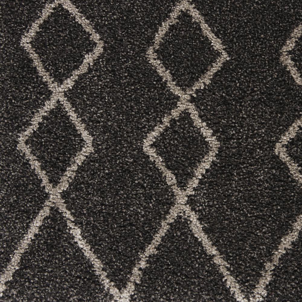Nourison Home Geometric Shag Area Rug. Picture 7
