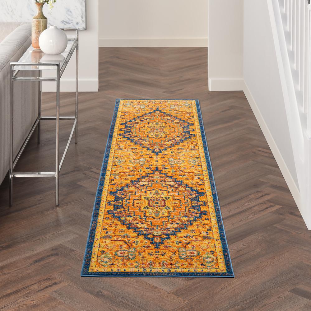 Nourison Allur Area Rug, 8' Runner (99446838216). Picture 2