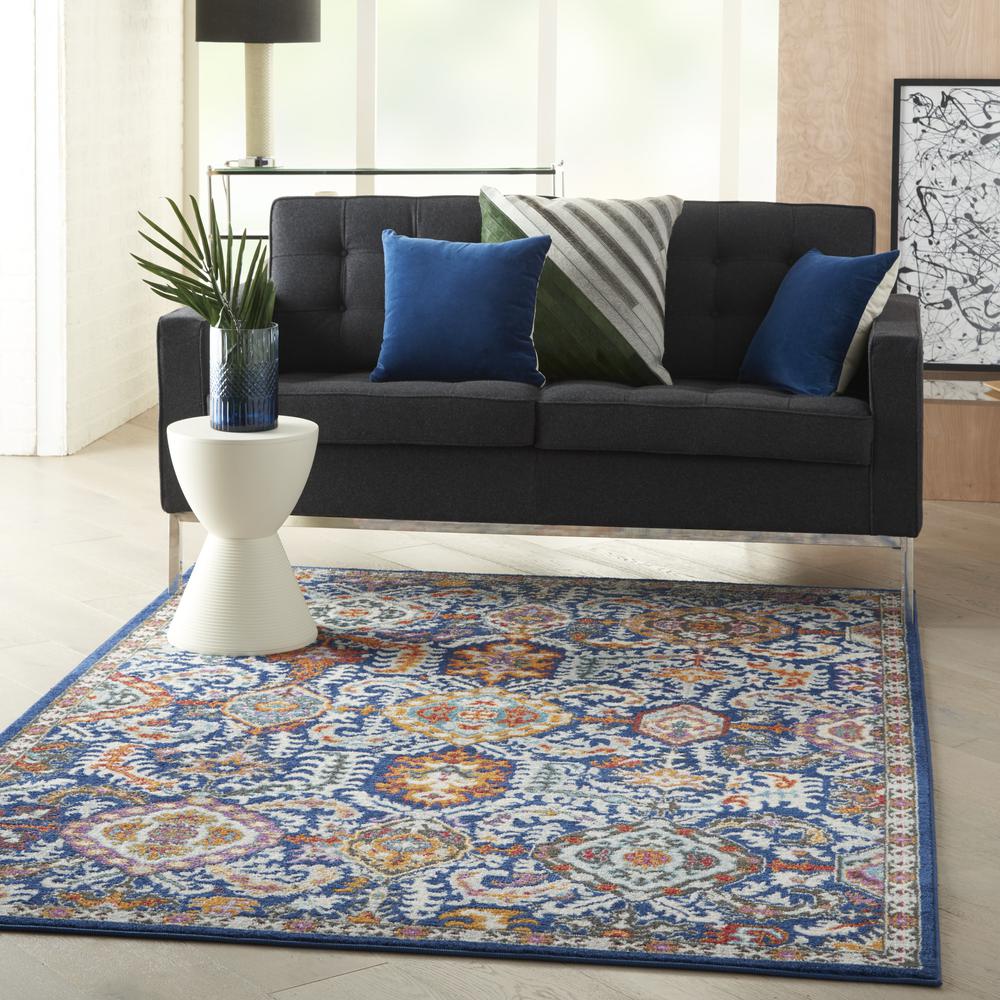 Rustic Rectangle Area Rug, 4' x 6'. Picture 9