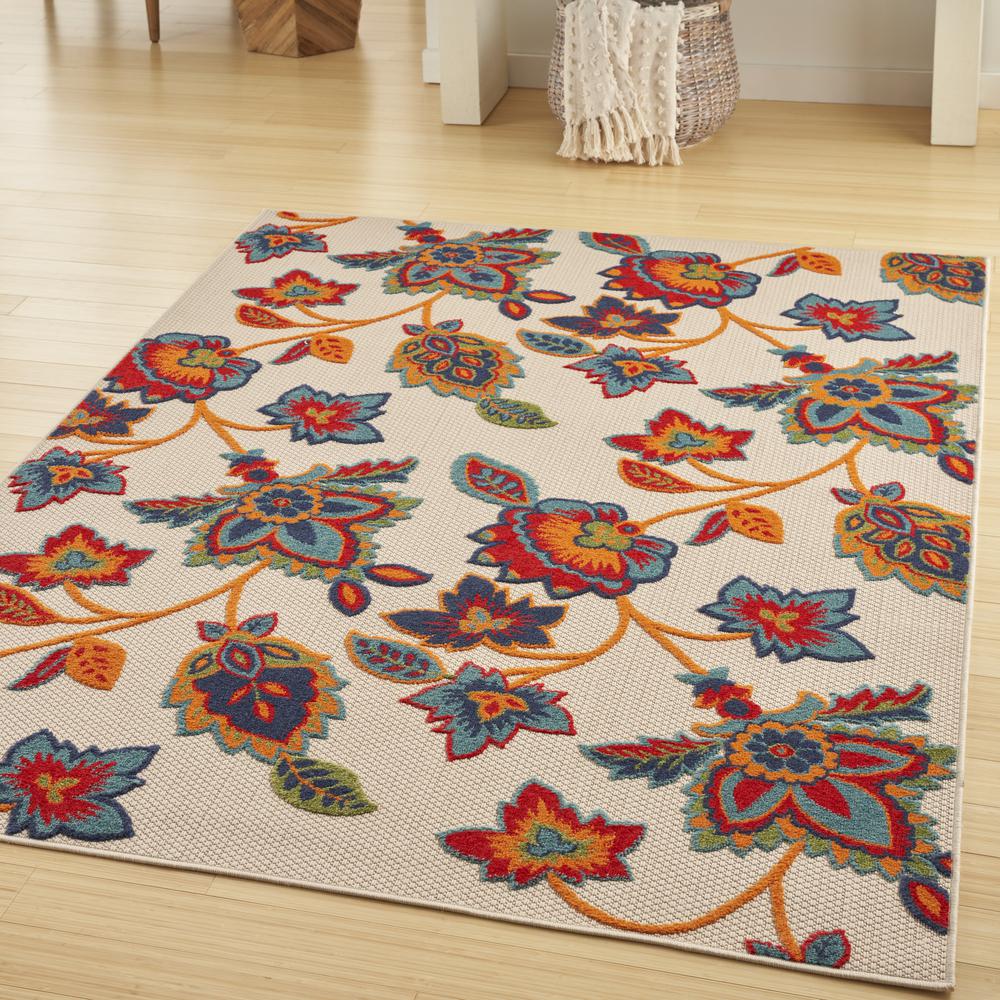 Contemporary Rectangle Area Rug, 4' x 6'. Picture 3