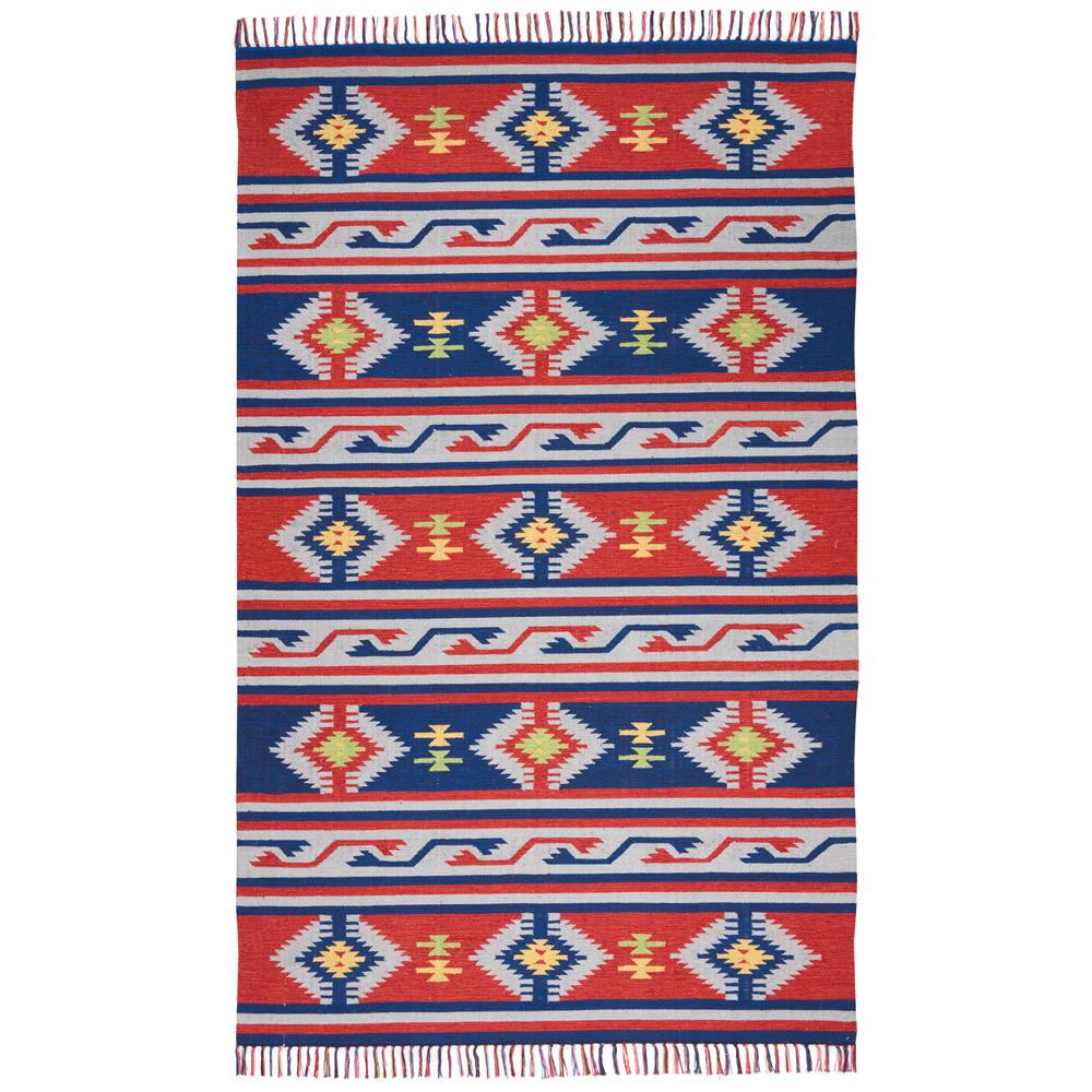 Southwestern Rectangle Area Rug, 4' x 6'. Picture 1