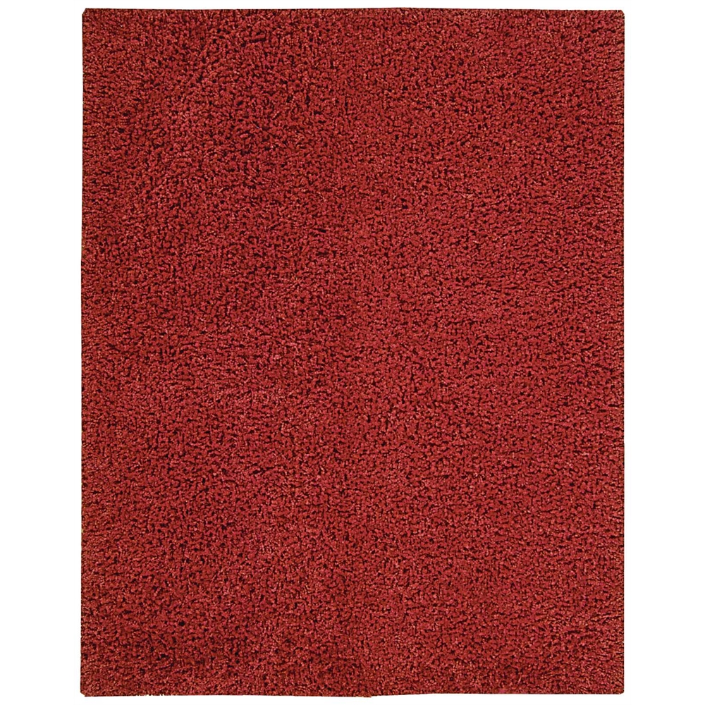 Nourison Zen Red Shag Area Rug. Picture 6