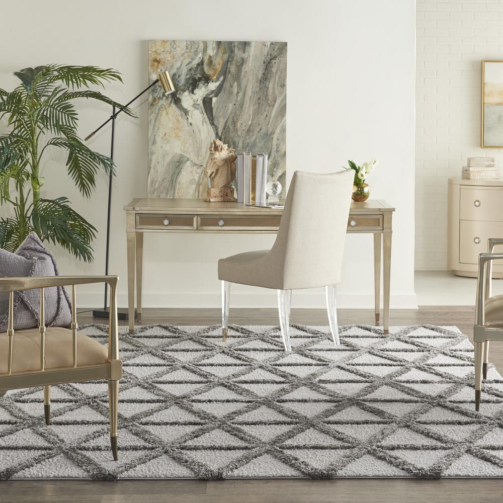 Shag Rectangle Area Rug, 8' x 10'. Picture 9