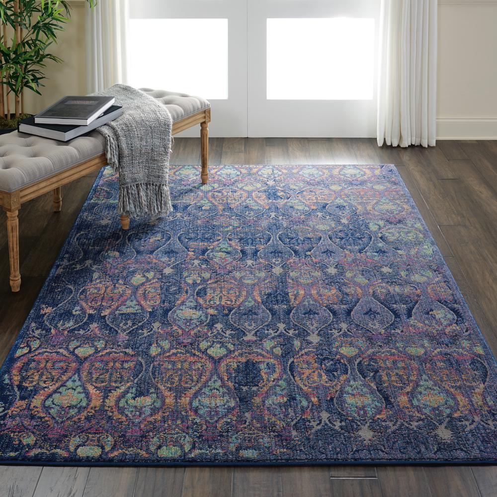 Bohemian Rectangle Area Rug, 5' x 8'. Picture 2
