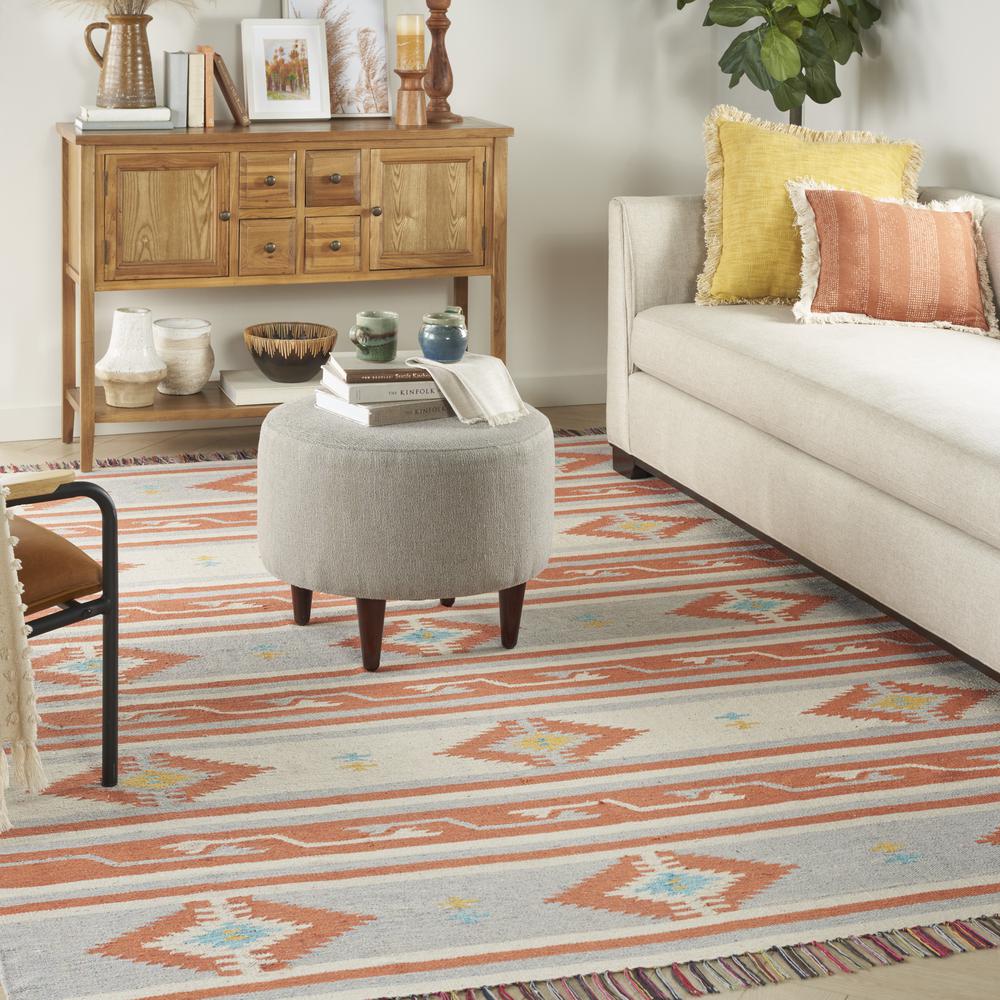 Southwestern Rectangle Area Rug, 5' x 7'. Picture 2