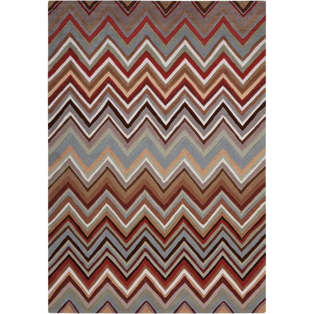 Contemporary Rectangle Area Rug, 7' x 9'. Picture 1