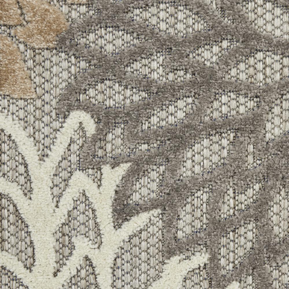 Nourison Aloha Indoor/Outdoor Area Rug, 2'8" x 4', Natural. Picture 6