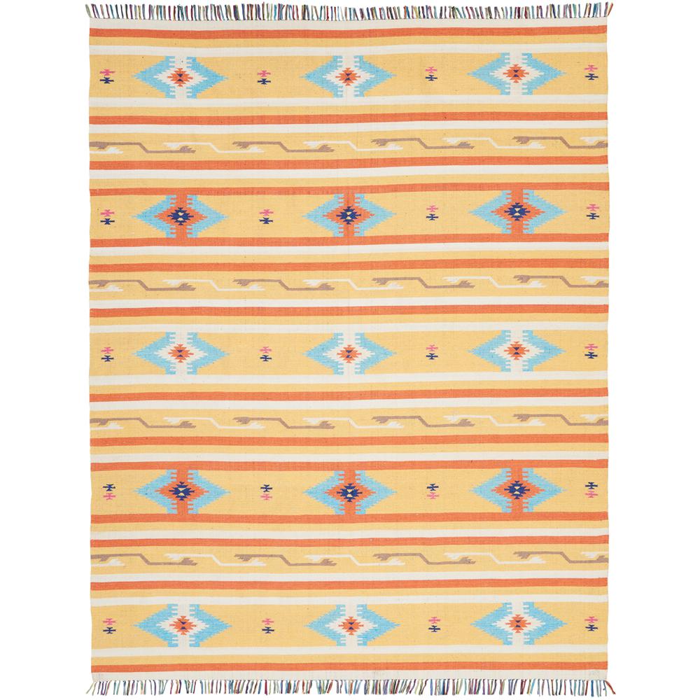 Southwestern Rectangle Area Rug, 8' x 10'. Picture 1