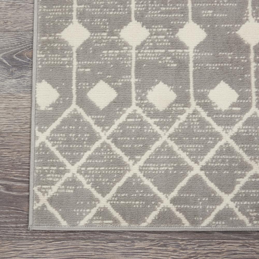 GRF37 Grafix Grey Area Rug- 8'6"x12'. Picture 4