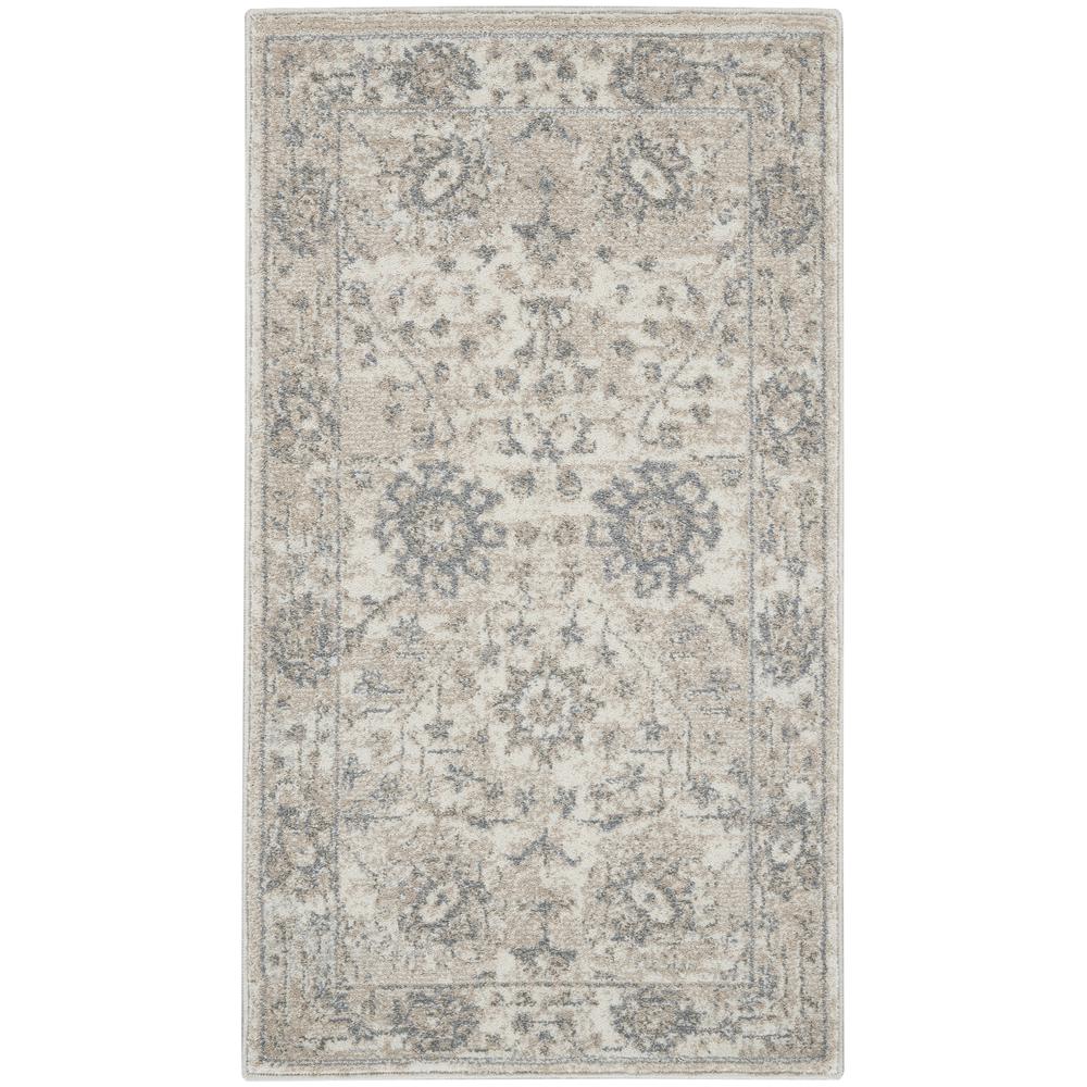 Vintage Rectangle Area Rug, 2' x 4'. Picture 1