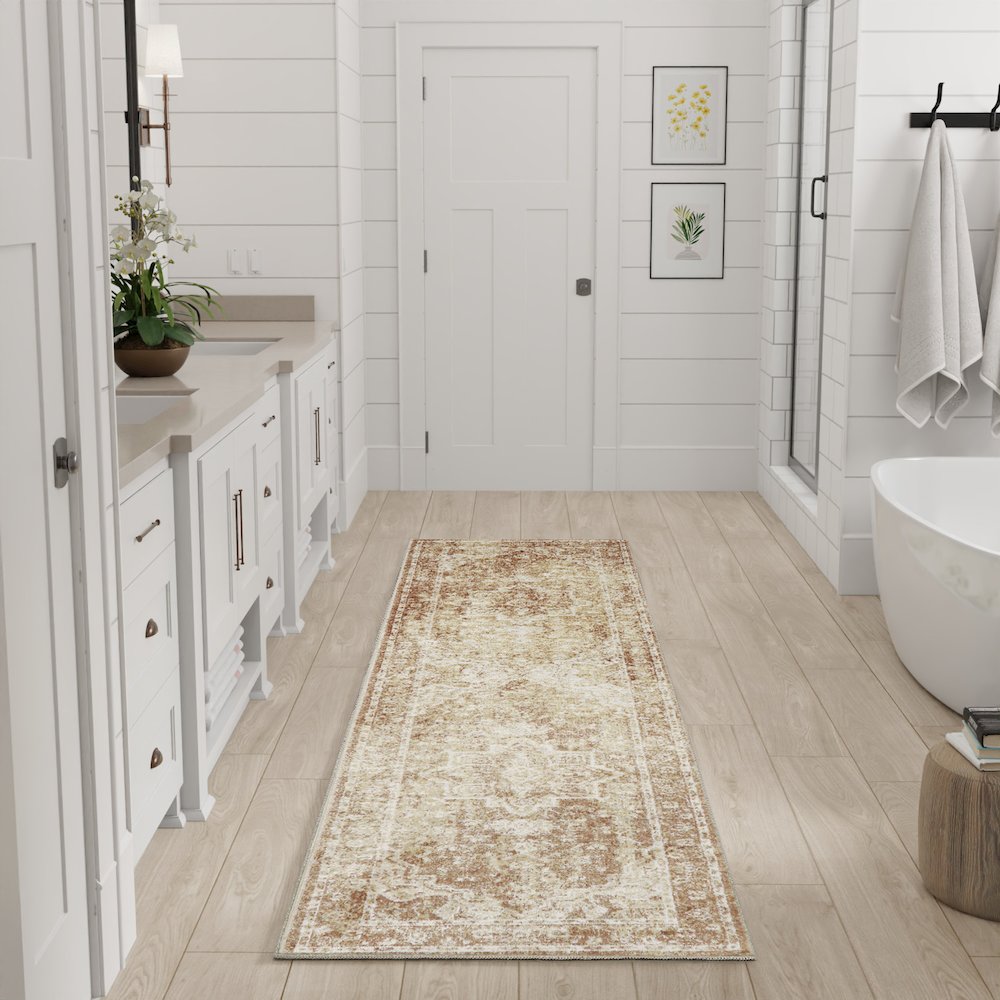 Nourison Home Astra Machine Washable Area Rug. Picture 2