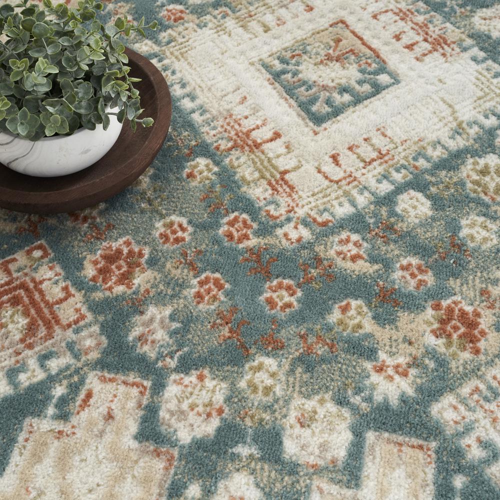 Vintage Rectangle Area Rug, 5' x 7'. Picture 8