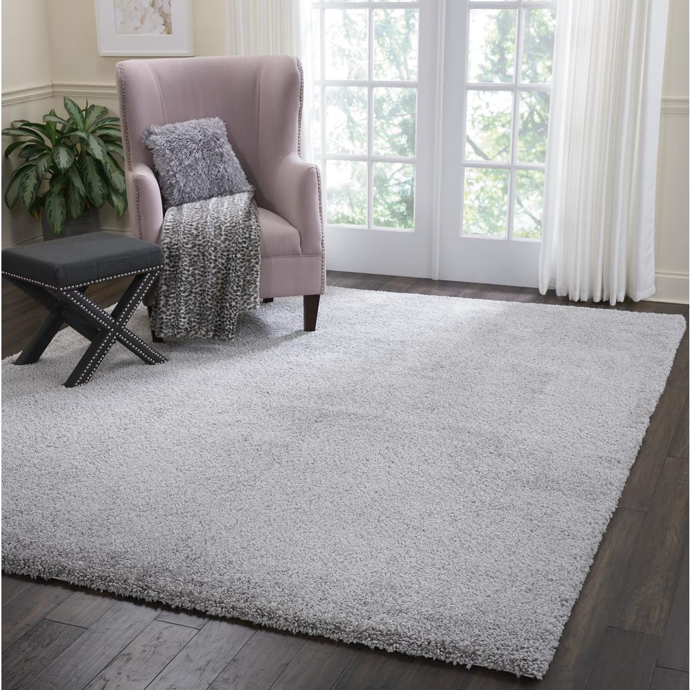 Shag Rectangle Area Rug, 8' x 10'. Picture 3