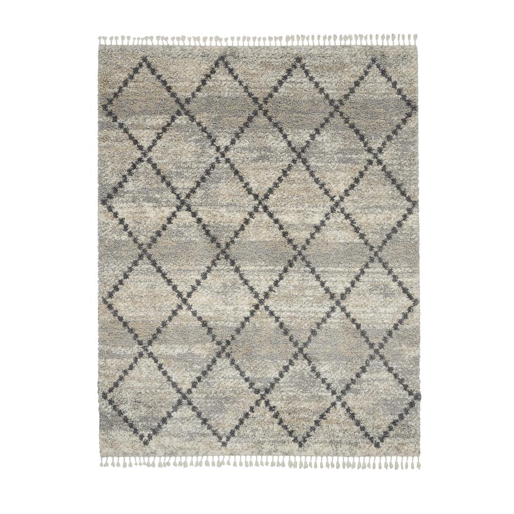 Nourison Home Scandinavian Shag Area Rug. Picture 1