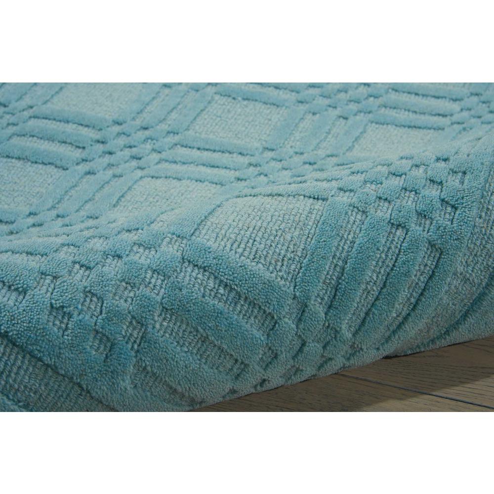 Westport Area Rug, Aqua, 5' x 8'. Picture 4