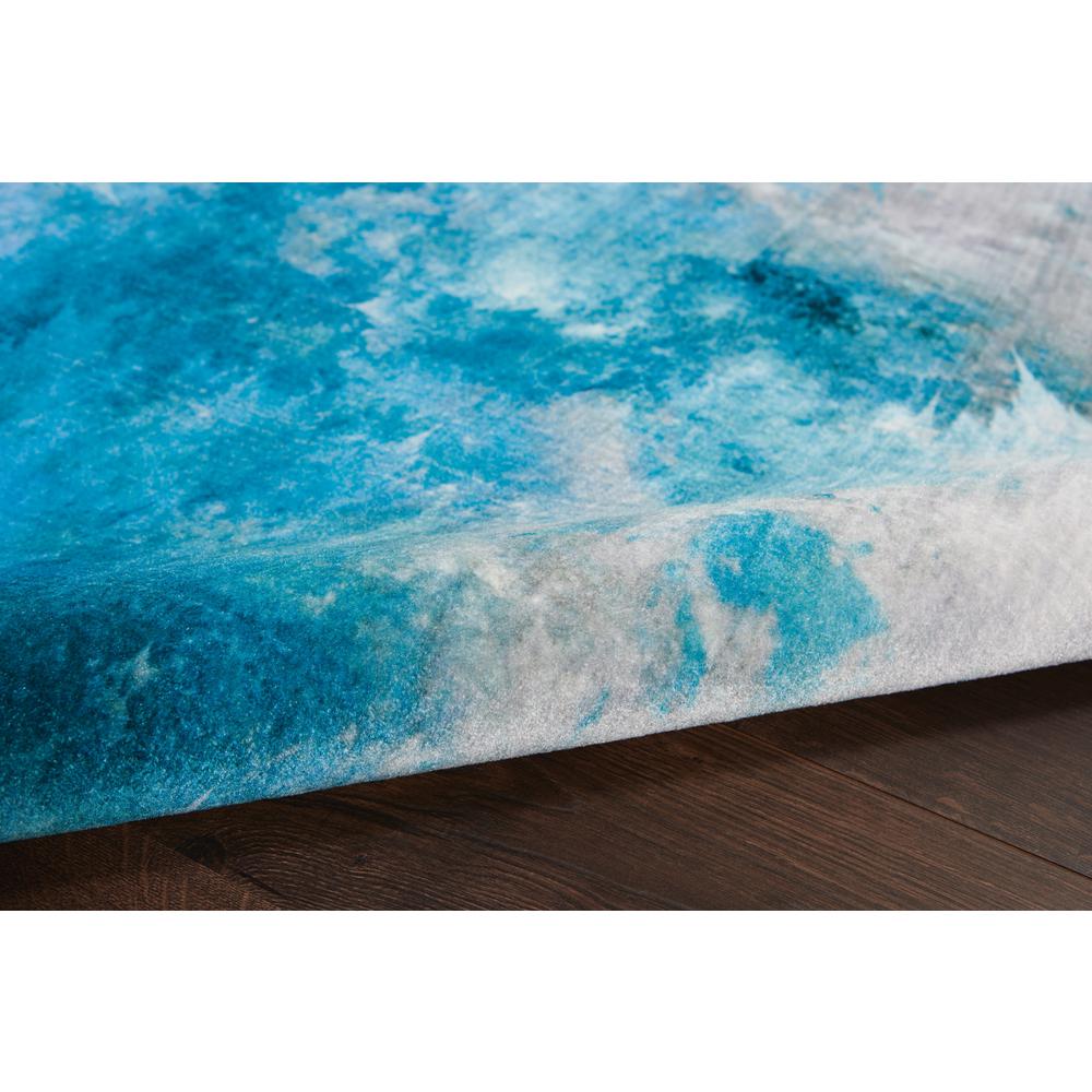 Nourison Le Reve Area Rug, Seafoam, 4' x 6', LER02. Picture 7