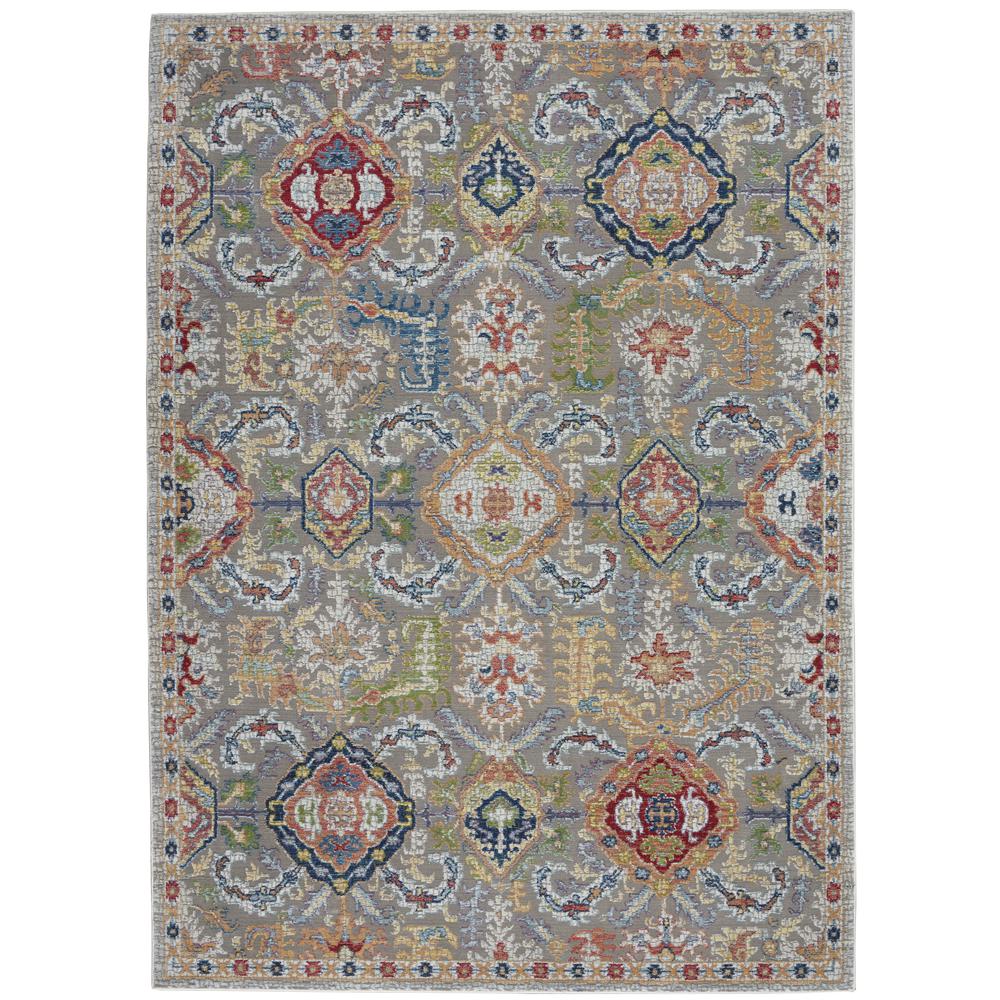 Bohemian Rectangle Area Rug, 4' x 6'. Picture 1