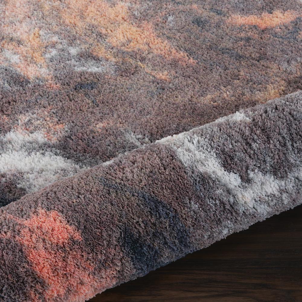 Abstract Shag Area Rug, Multicolor, 7'6" x 9'6". Picture 3