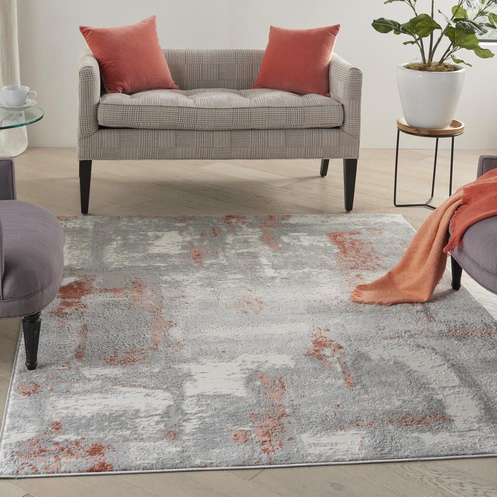 Modern Rectangle Area Rug, 5' x 7'. Picture 3