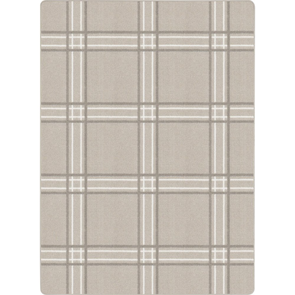 Impressions Broadfield 5'4" x 7'8" Area Rug in Color Beige. Picture 1