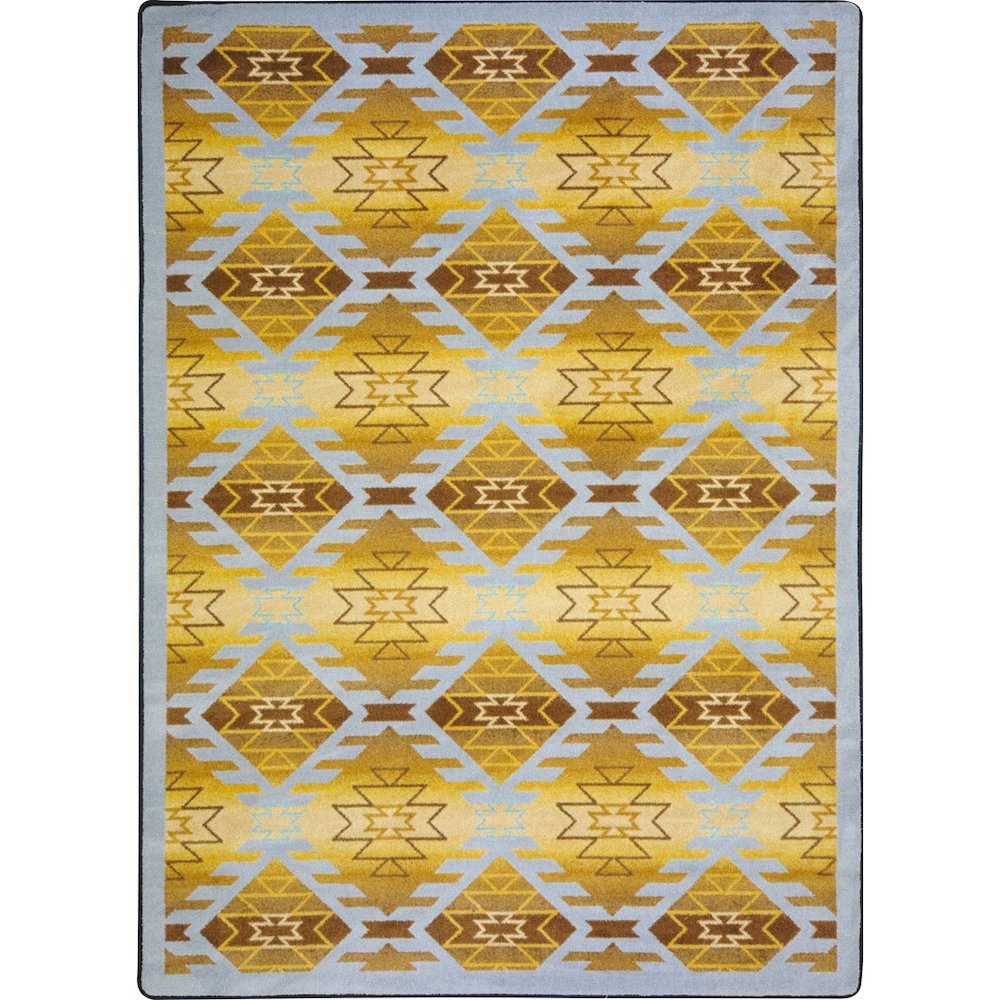 Kaleidoscope Canyon Ridge 5'4" x 7'8" Area Rug in Color Copper Canyon. Picture 1