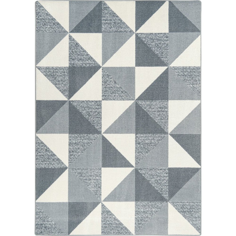 Claremont Kids Cartwheel 5'4" x 7'8" Area Rug in Color Cloudy. Picture 1