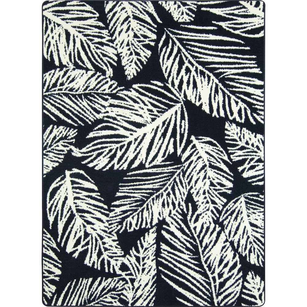 First Take Cordova 5'4" x 7'8" Area Rug in Color Midnight. Picture 1