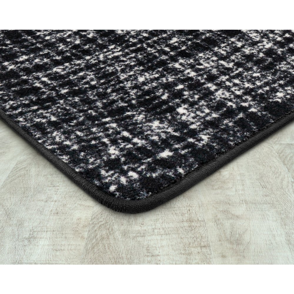 Impressions Crisscross 5'4" x 7'8" Area Rug in Color Shadow. Picture 2