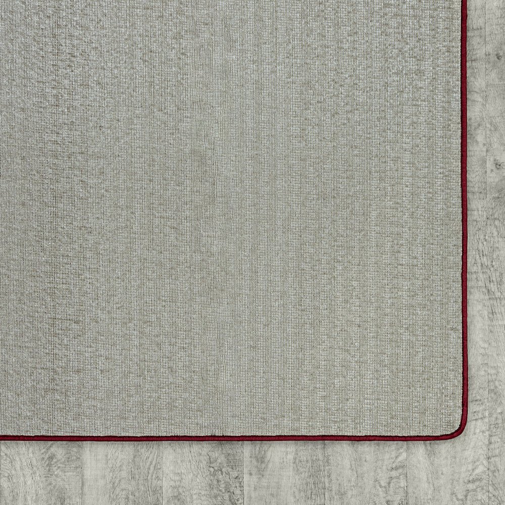 Kid Essentials Endurance 12' x 12' Area Rug in Color Burgundy. Picture 5