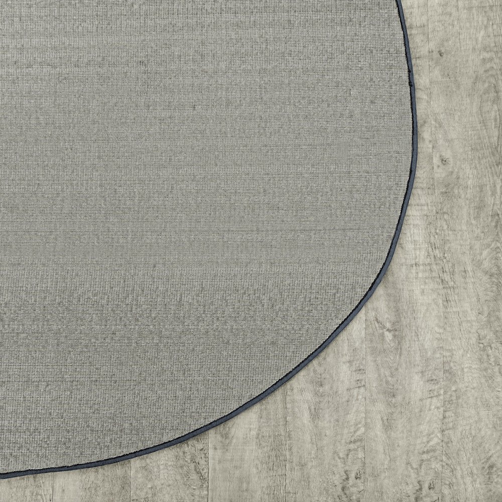 Kid Essentials Endurance 12' x 7'6" Oval Area Rug in Color Glacier Blue. Picture 5