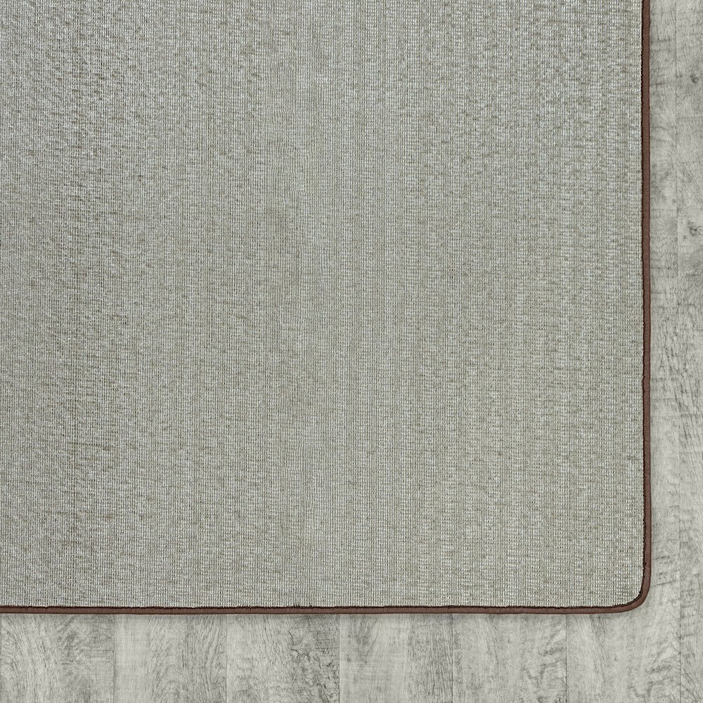 Kid Essentials Endurance 12' x 12' Area Rug in Color Taupe. Picture 5