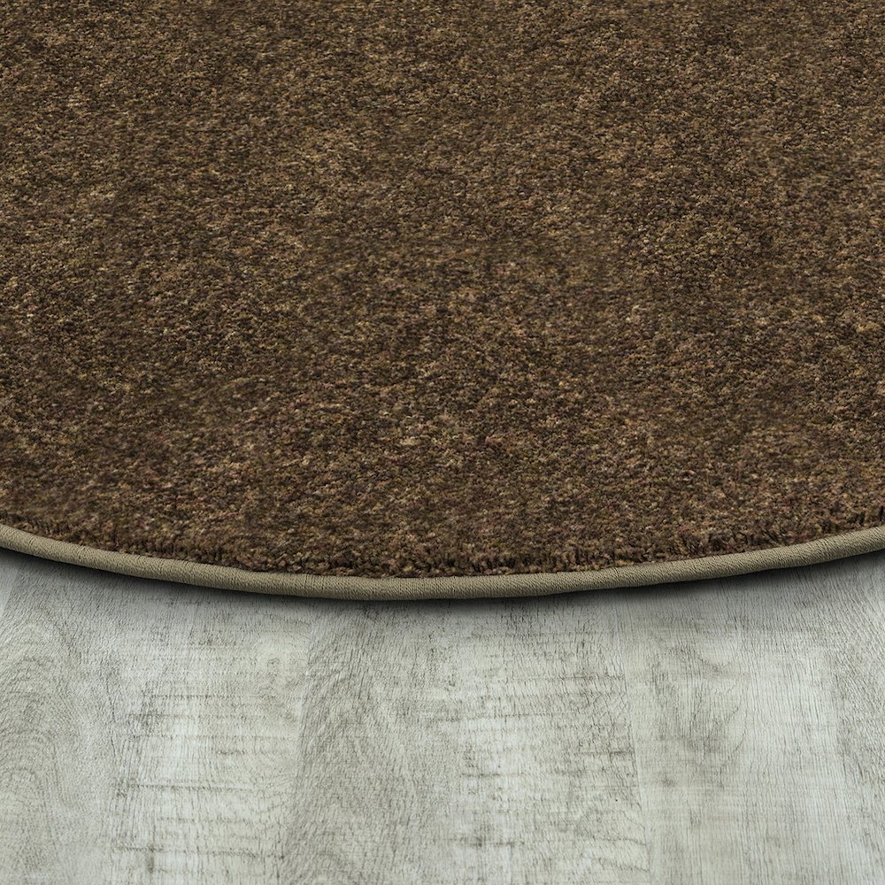 Kid Essentials Endurance 12' x 7'6" Oval Area Rug in Color Brown. Picture 2