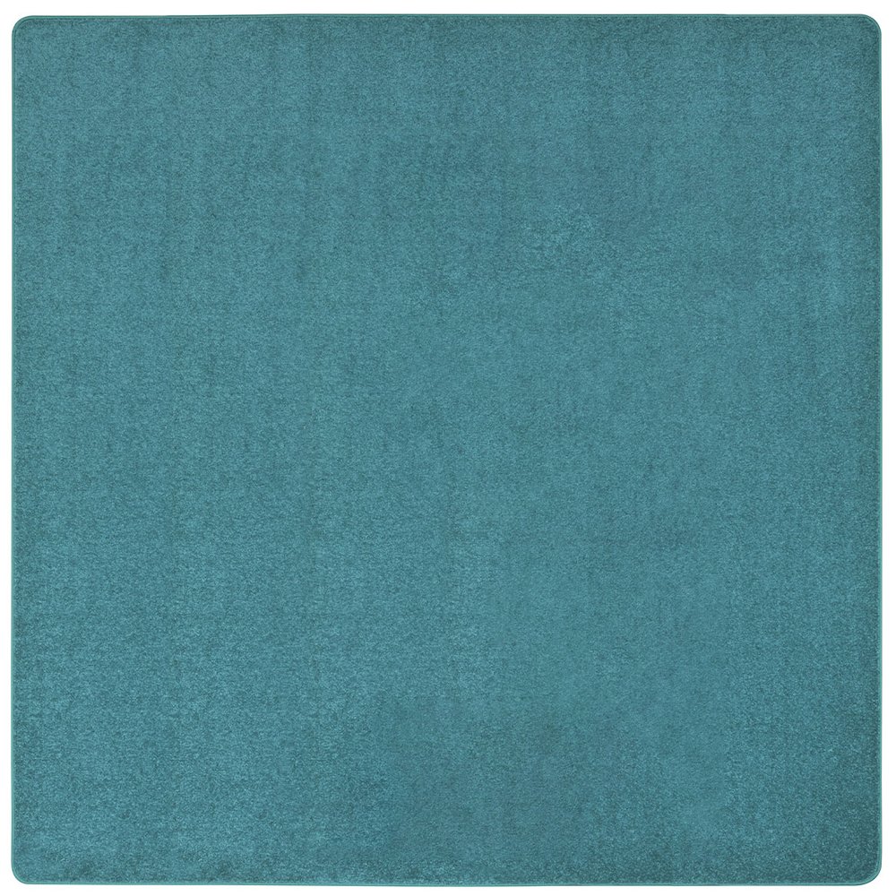 Kid Essentials Endurance 12' x 12' Area Rug in Color Mint. Picture 1