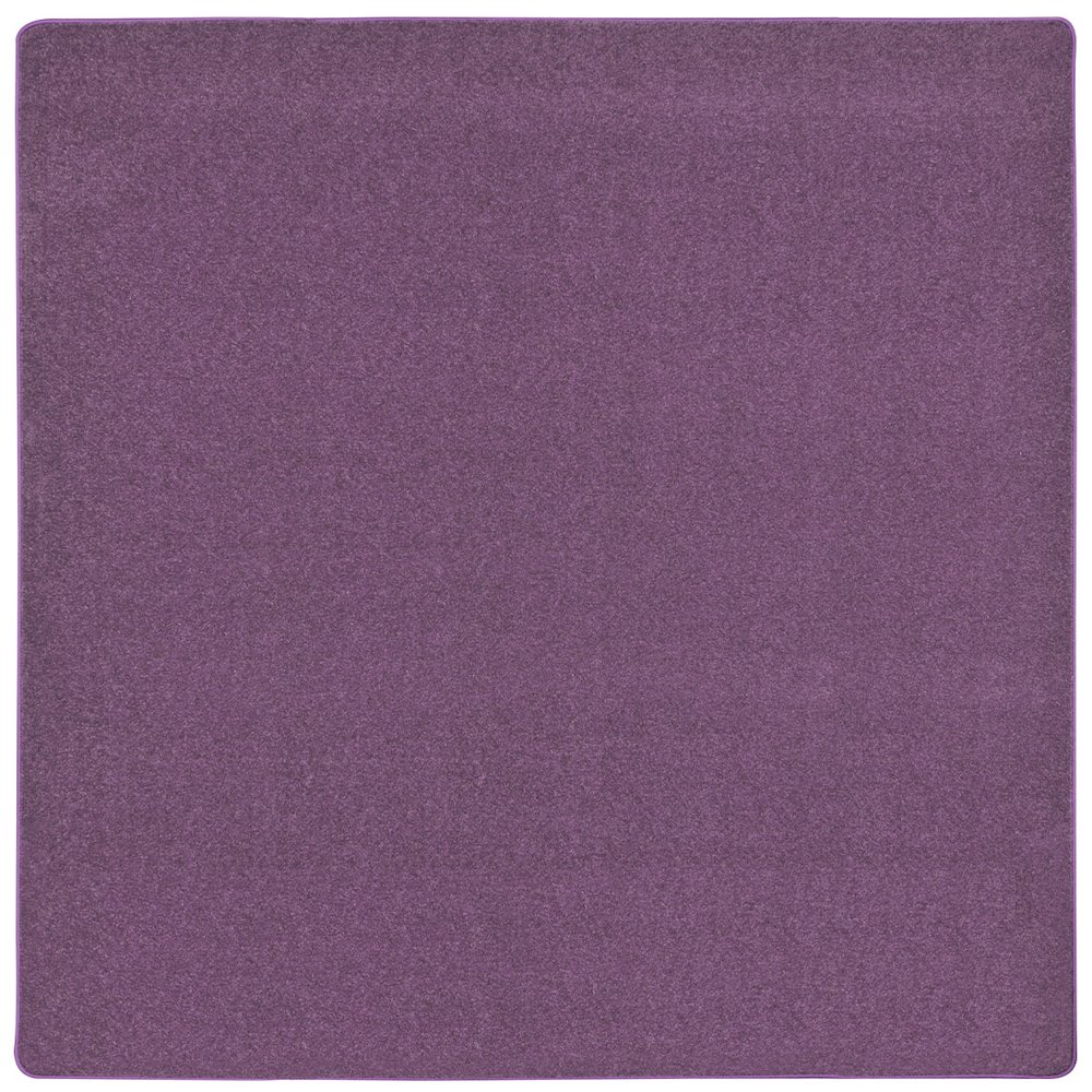 Kid Essentials Endurance 12' x 12' Area Rug in Color Purple. Picture 1