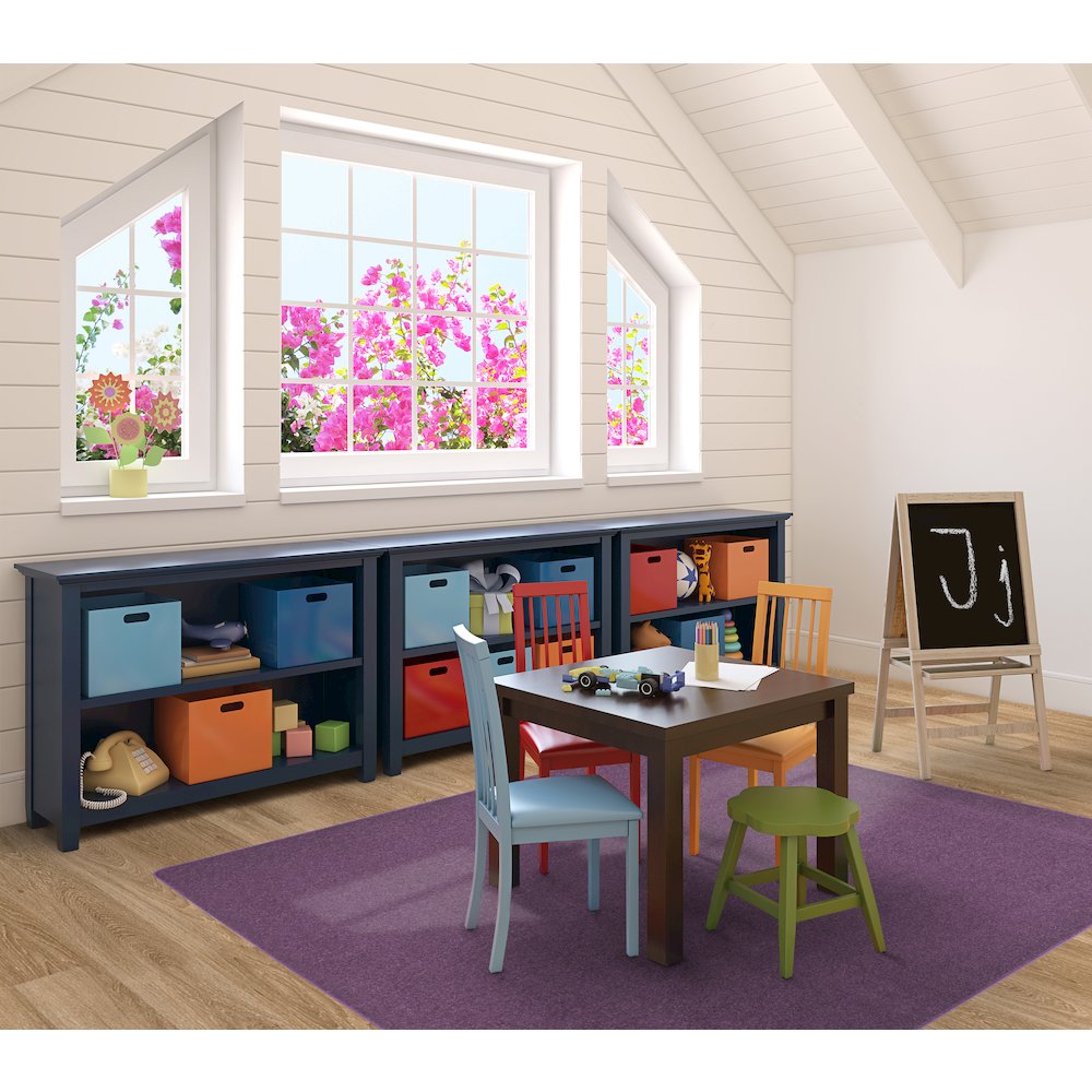 Kid Essentials Endurance 12' x 12' Area Rug in Color Purple. Picture 3