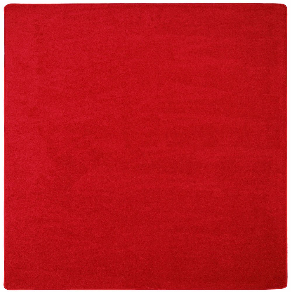 Kid Essentials Endurance 12' x 12' Area Rug in Color Red. Picture 1