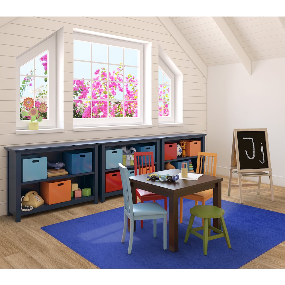 Kid Essentials Endurance 12' x 12' Area Rug in Color Royal Blue. Picture 3